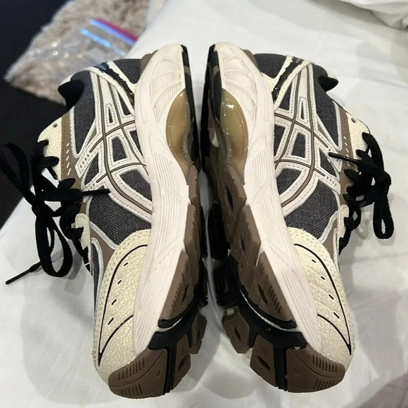 ASICS “imperfection” GT 2160 leather-trimmed, denim and rubber sneakers - Picture 5 of 5